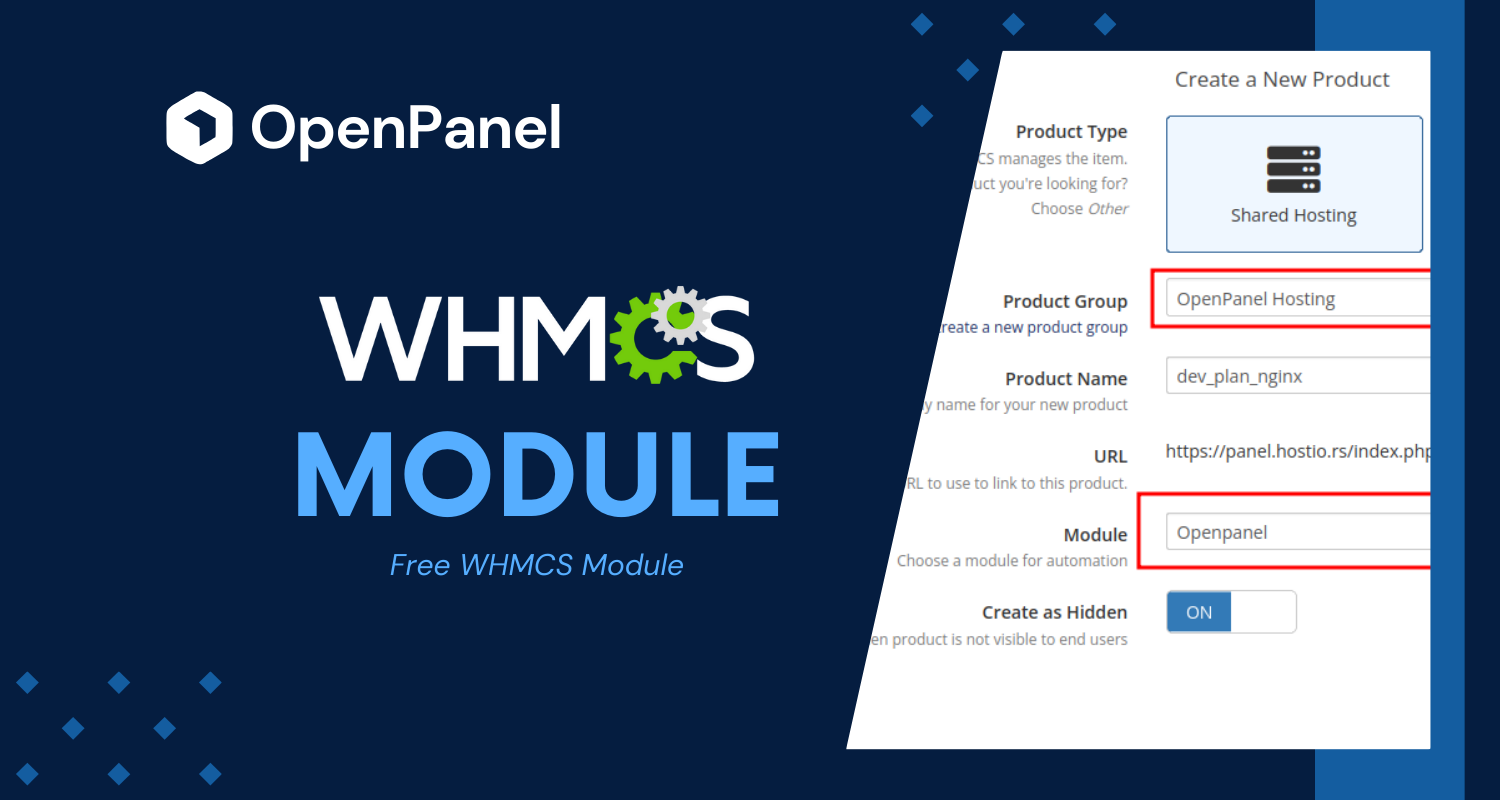 OpenPanel WHMCS Module